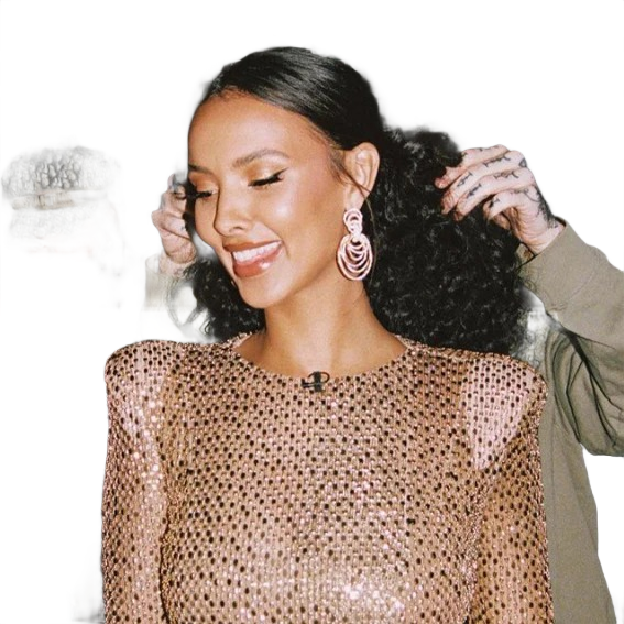 Gleam Diamond Hoop Pendant Earrings