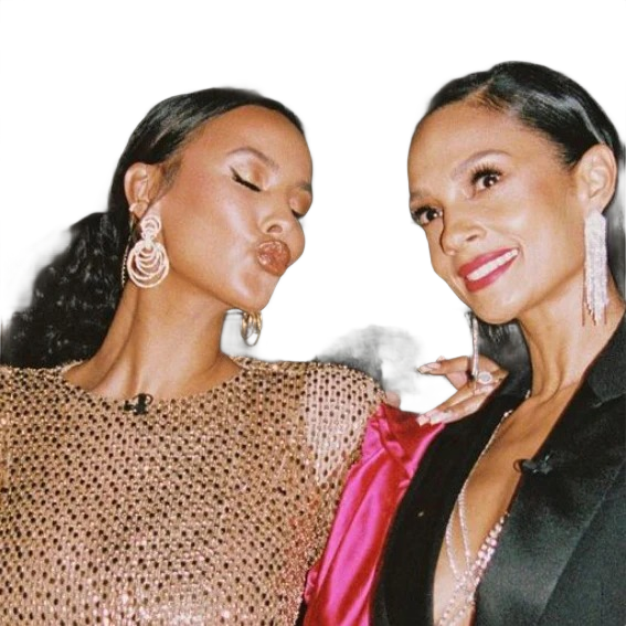 Gleam Diamond Hoop Pendant Earrings