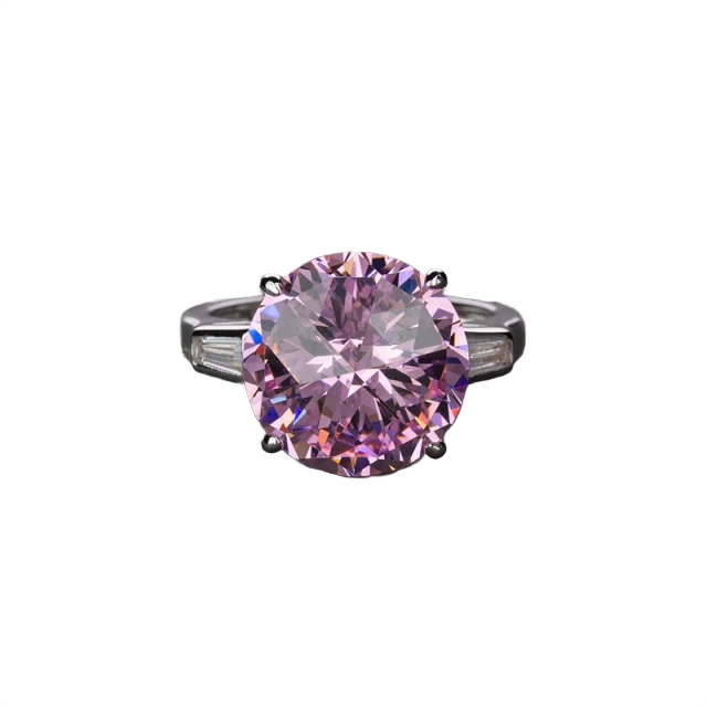 Il Giro Moissanite Gemstone Ring