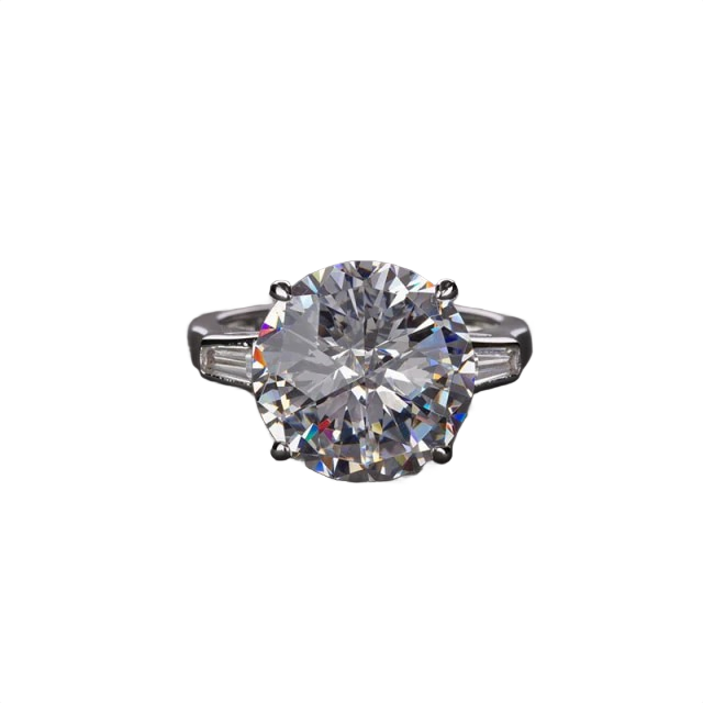 Il Giro Moissanite Gemstone Ring