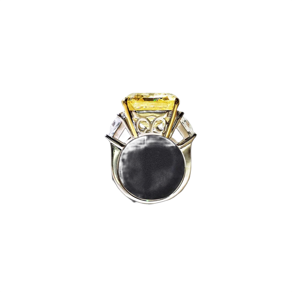 Pastello Square Diamond Ring