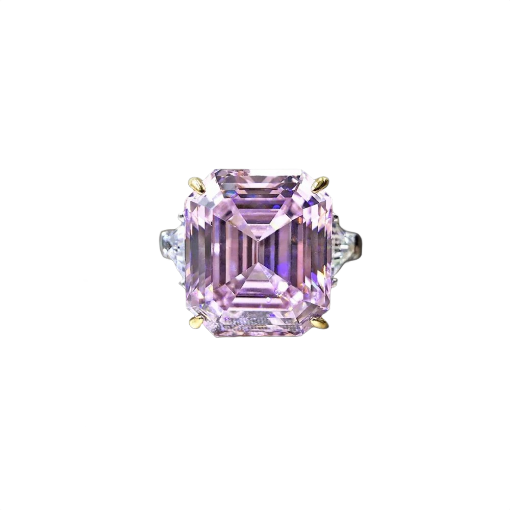 Pastello Square Diamond Ring