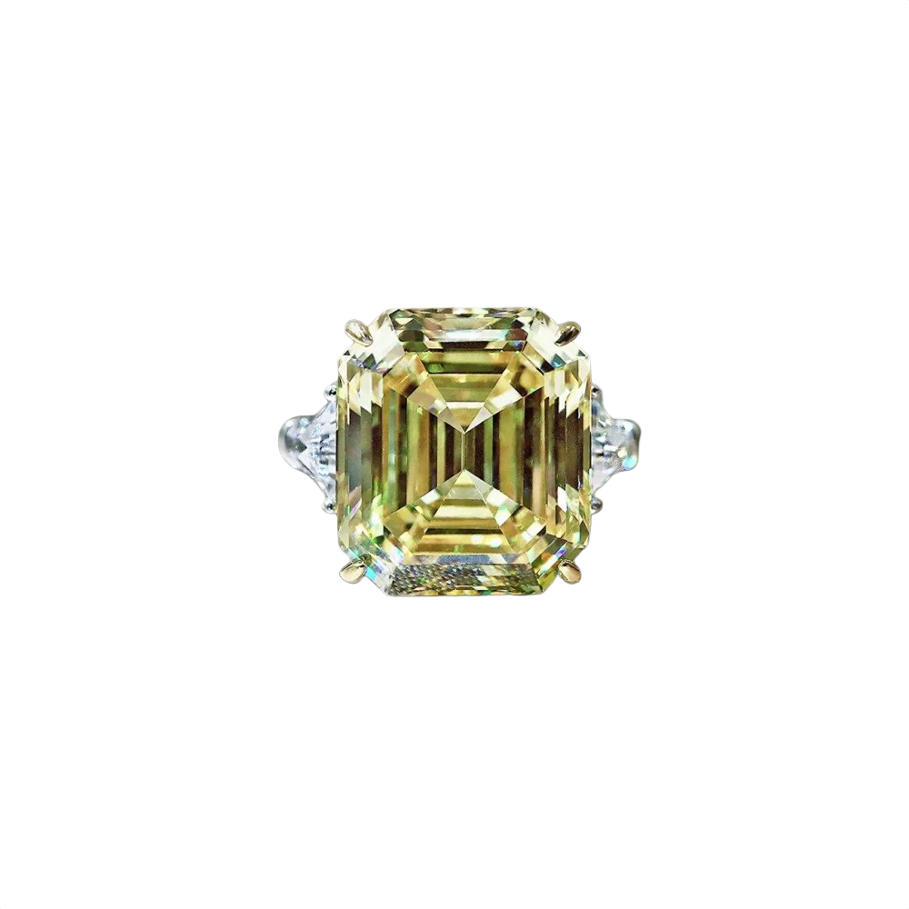 Pastello Square Diamond Ring