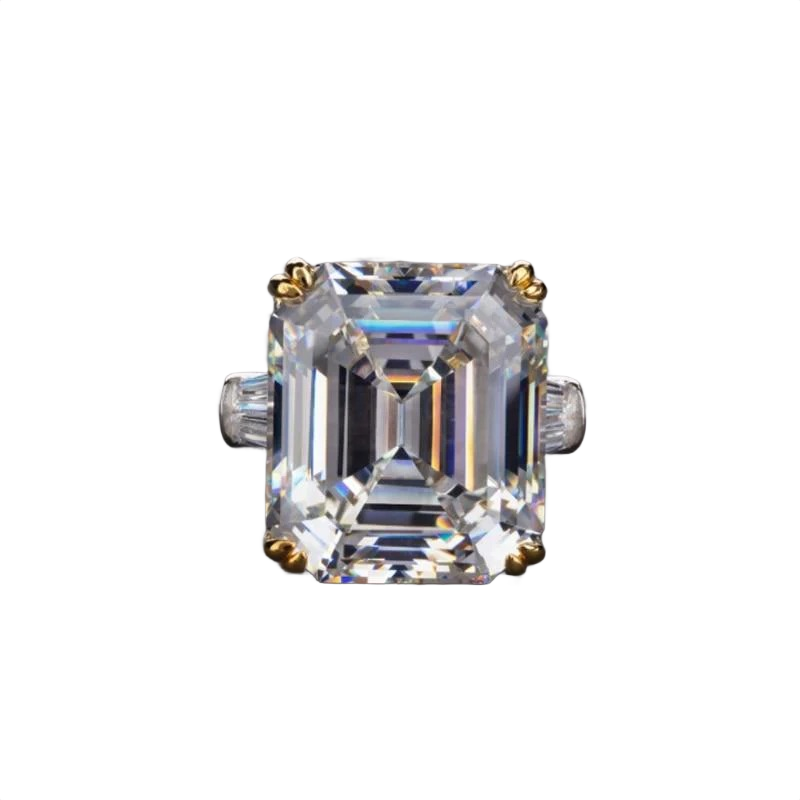 Perfect pink asscher cut DIVA ring