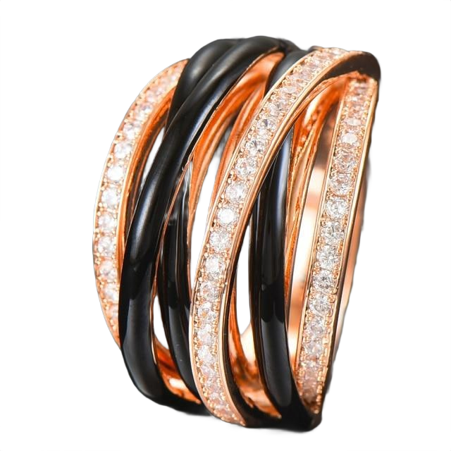 Prato Crossover Stack Rings
