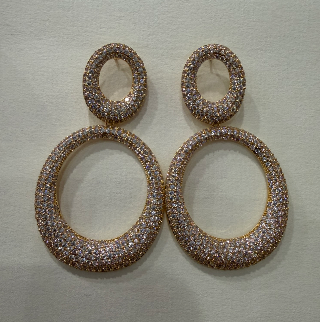 Olivia Earrings in Yellow Gold