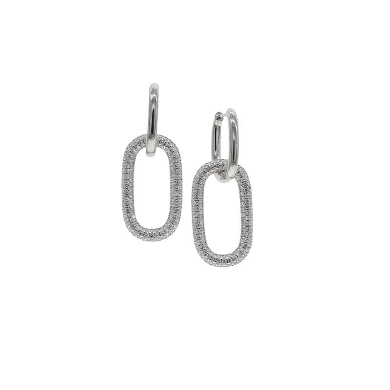 Venice Link Hoop Earrings