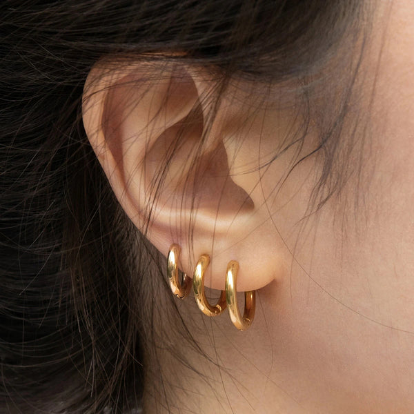 Classico Small Skinny Hoop Earring - £39