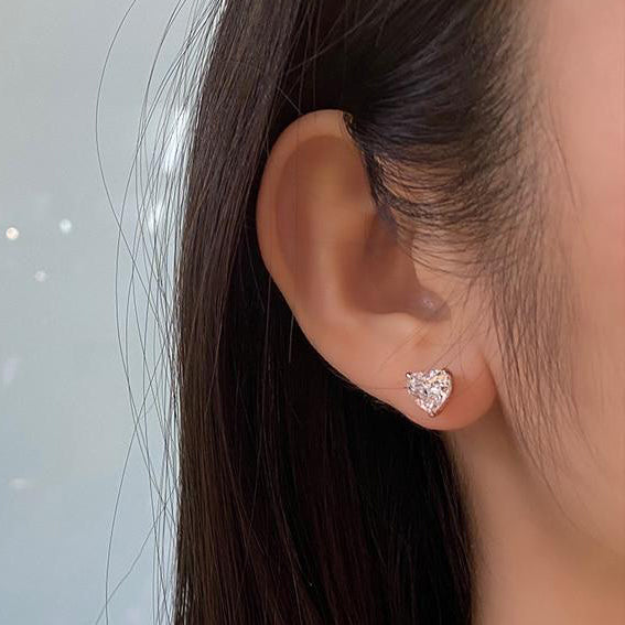 Darling Heart Stud Earrings