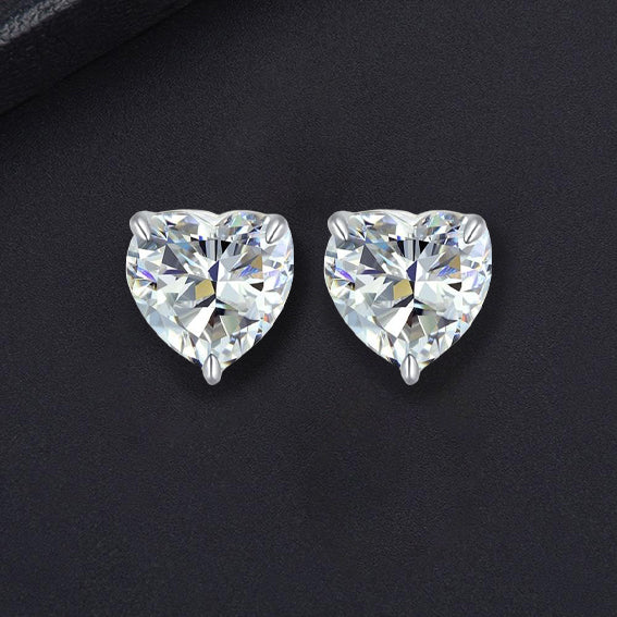 Darling Heart Stud Earrings