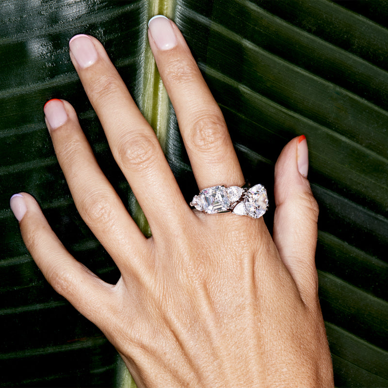 Delizia Multi Silver Ring