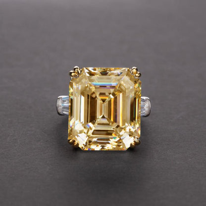 Perfect pink asscher cut DIVA ring