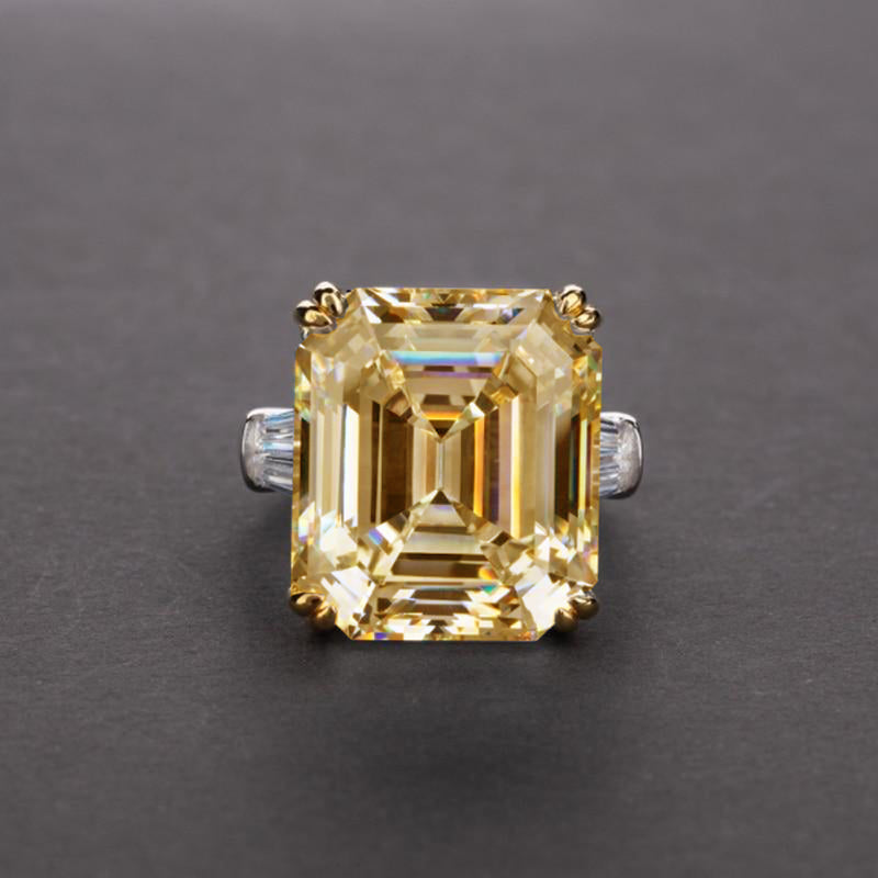 Perfect pink asscher cut DIVA ring