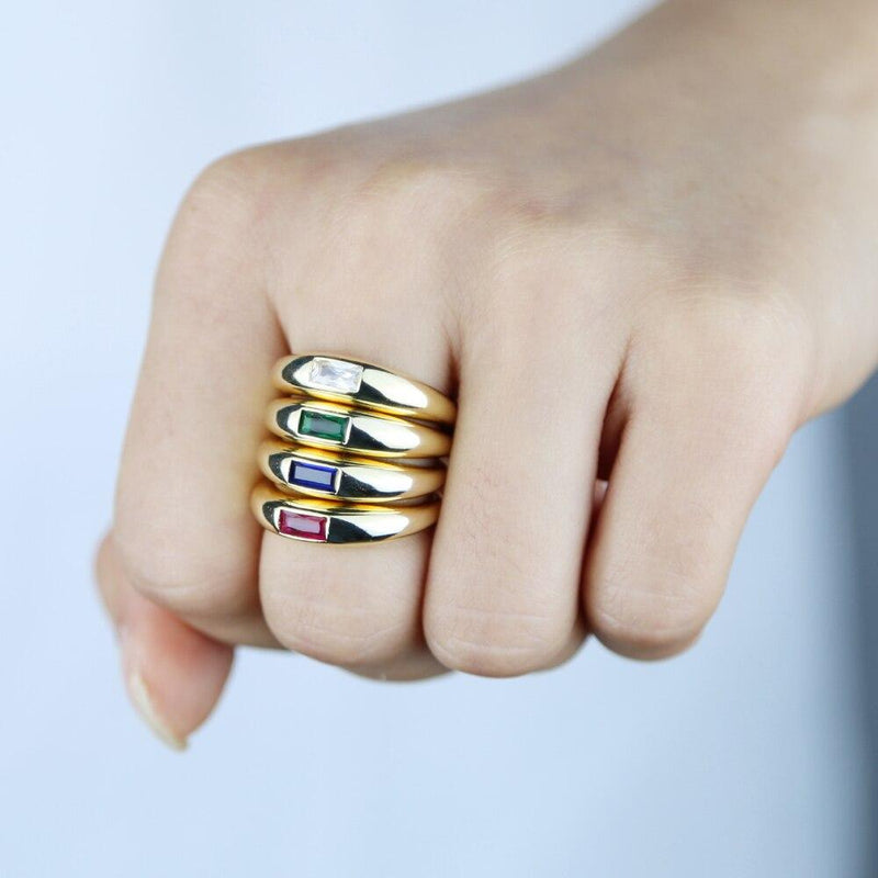 Lava Gold Ring - £82