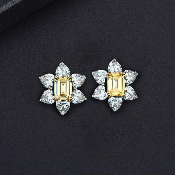 Narciso Flower Stud Earrings - £319