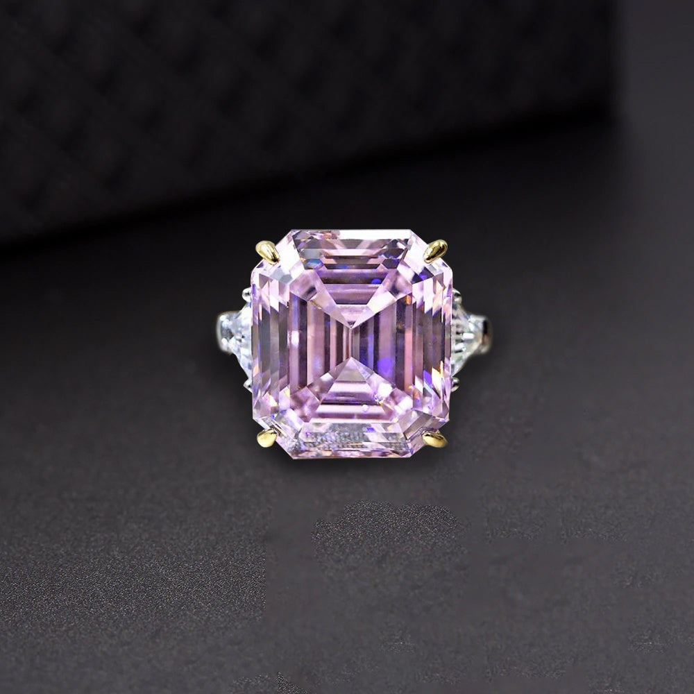 Pastello Square Diamond Ring