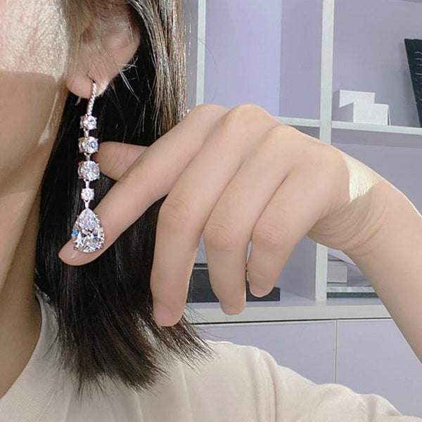 Perfetto Pear Drop Earrings - £284