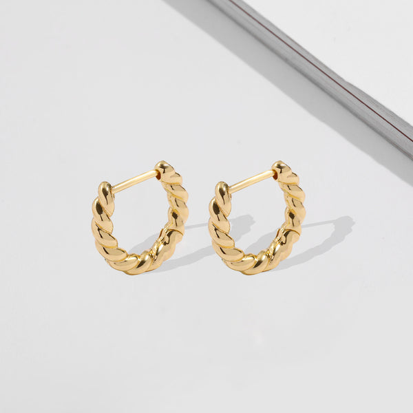 Piega Twisted Hoop  - £39
