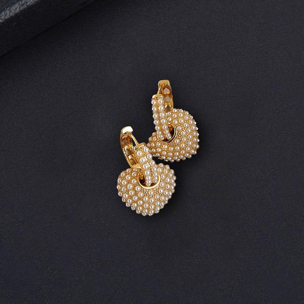 Precious Pearl Pendant Earrings