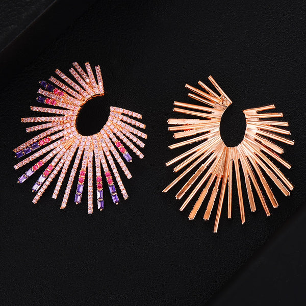 Radiance Statement Diamond Earrings - £149