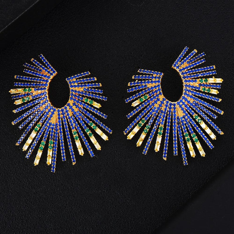 Radiance Statement Diamond Earrings - £149