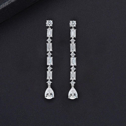 Rain Drop Diamond Earrings
