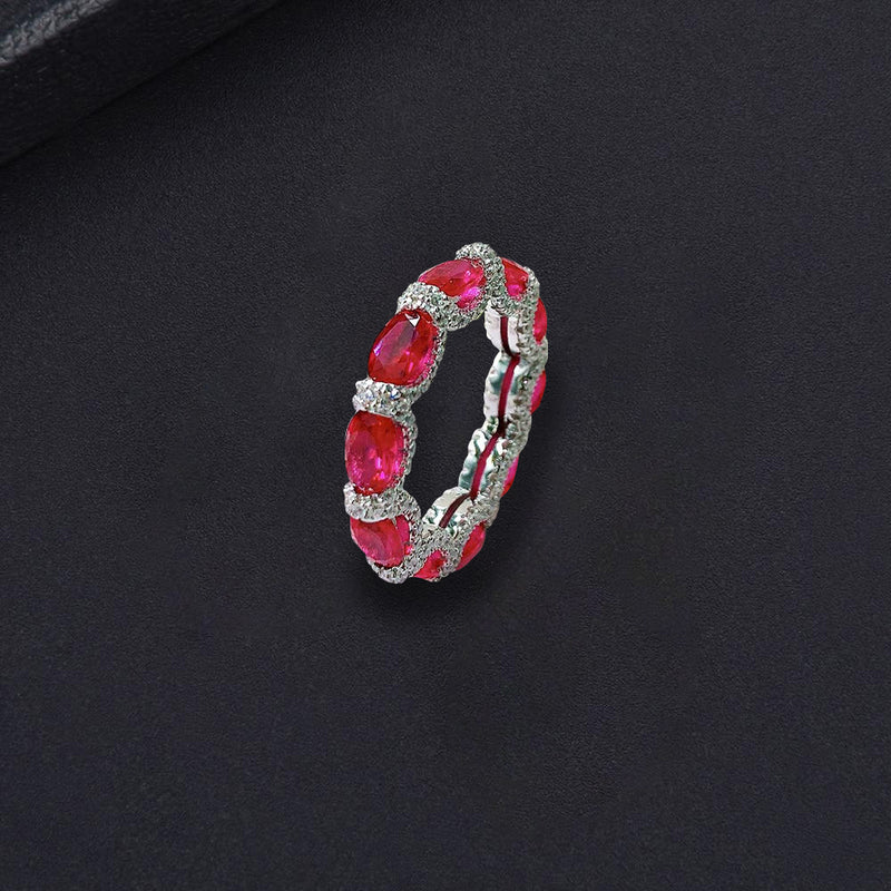 Regina Diamond Coloured Ring - £190