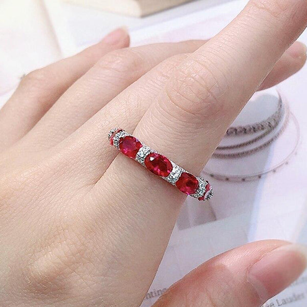 Regina Diamond Coloured Ring - £190