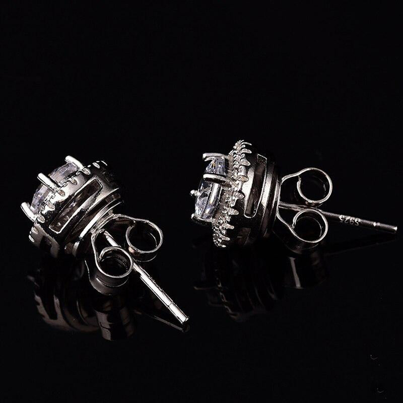 Royale Round Diamond Stud Earrings - £300