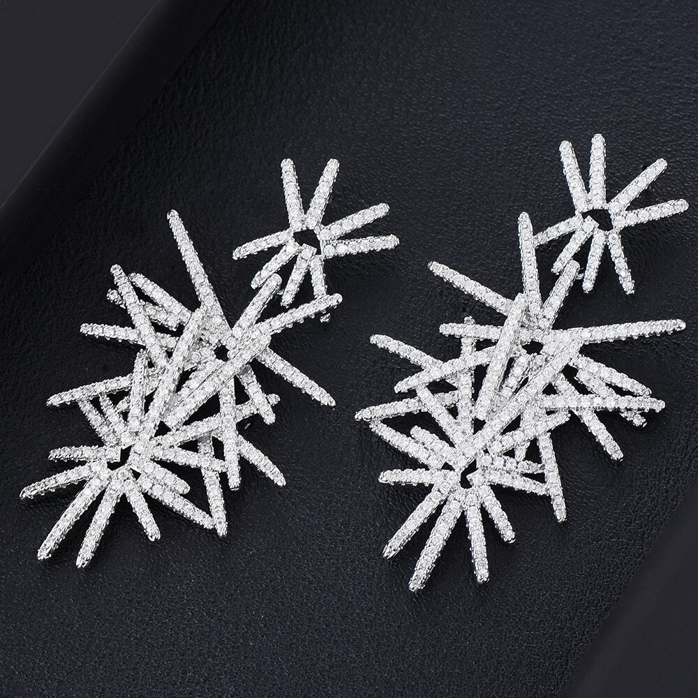 Stelle Embellished Earrings - £299