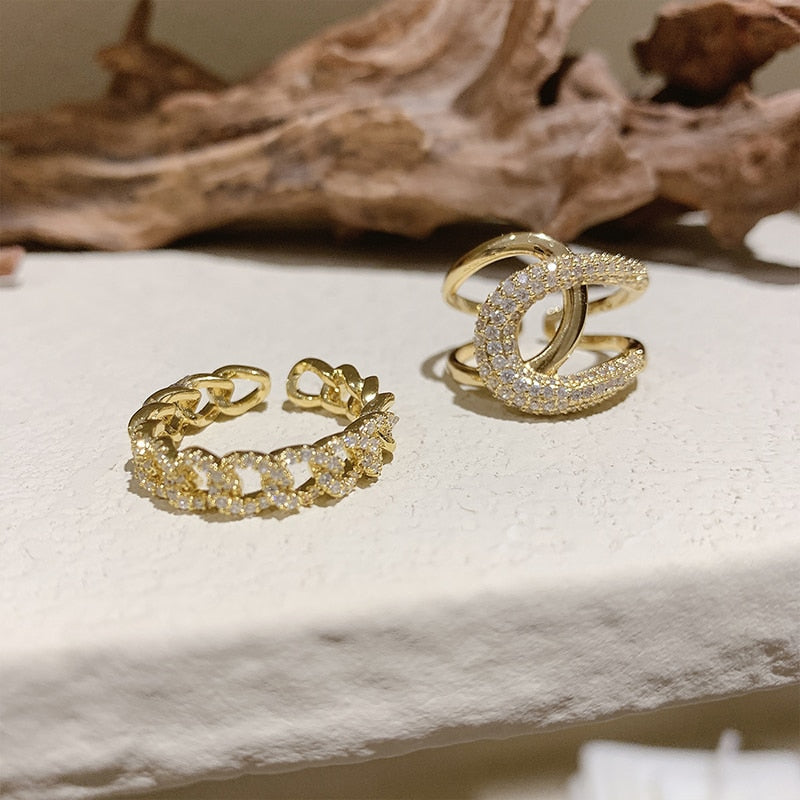 Vogue Micro Pave Ring