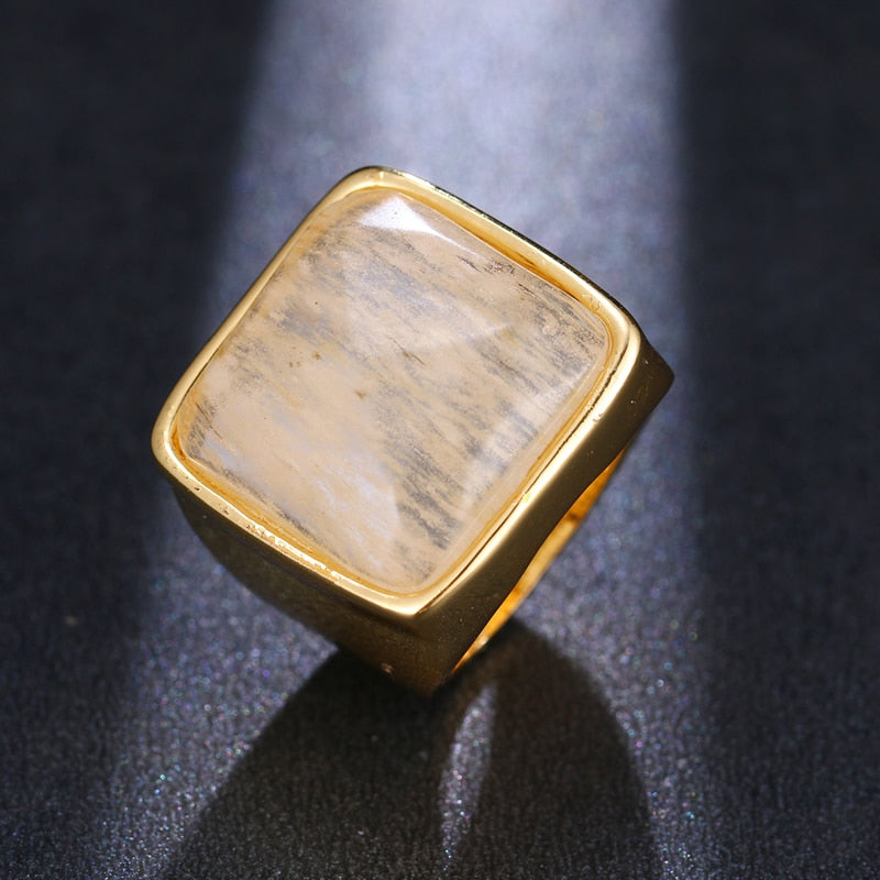Ignite Multi Square Statement Ring