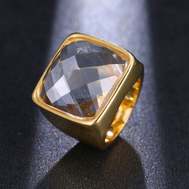 Ignite Multi Square Statement Ring