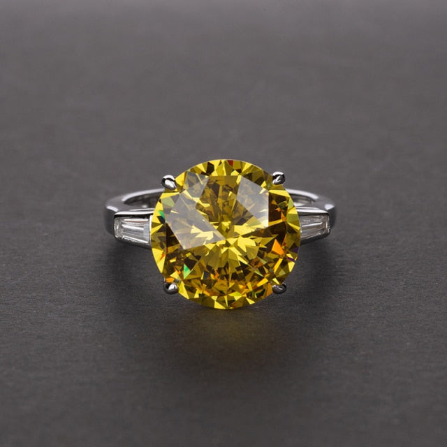 Il Giro Pink Moissanite Gemstone Ring - £259